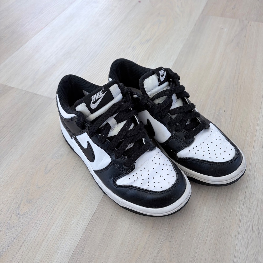 Nike Dunk Low Panda Black White GS CW1590-100 Youth 5.5Y Sneaker